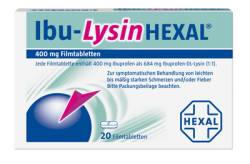 IBU-LYSINHEXAL Filmtabletten 20 St von Hexal AG