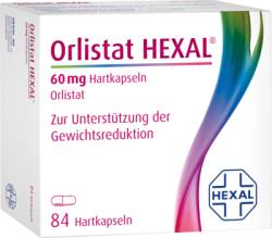 ORLISTAT HEXAL 60 mg Hartkapseln 84 St von Hexal AG