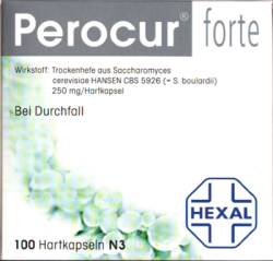 PEROCUR forte Hartkapseln 100 St von Hexal AG