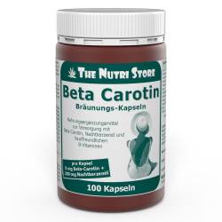 Beta Carotin 8 mg Bräunungskapseln von Hirundo Products