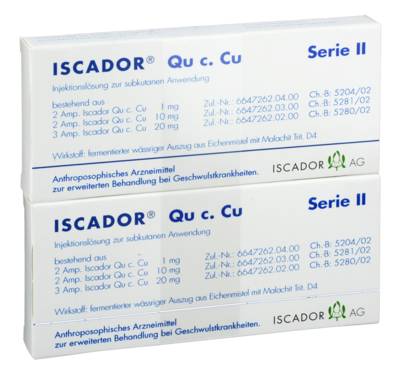 ISCADOR Qu c.Cu Serie II Injektionsl�sung 14X1 ml von Iscador AG