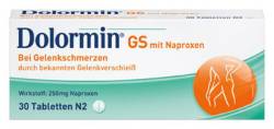 DOLORMIN GS mit Naproxen Tabletten 30 St von Johnson & Johnson GmbH (OTC)