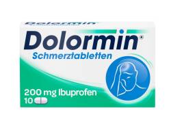 Dolormin Schmerztabletten mit 200 mg Ibuprofen bei Schmerzen und Fieber von Johnson & Johnson GmbH (OTC)