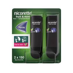 "NICORETTE Fruit & Mint Spray 1 mg/Sprühstoß NFC 2 Stück" von "Johnson & Johnson GmbH (OTC)"