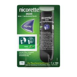 NICORETTE Mint Spray 1 mg/Spr�hsto� NFC 1 St von Johnson & Johnson GmbH (OTC)