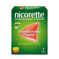 nicorette Nikotinpflaster mit 15 mg Nikotin von Johnson & Johnson GmbH (OTC)