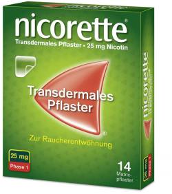 Nicorette TX Pflaster 25 mg 14 Pflaster von Johnson & Johnson GmbH (OTC