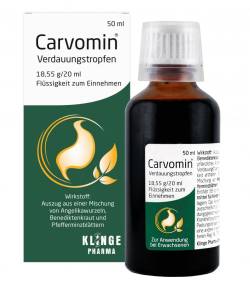 Carvomin Verdauungstropfen von Klinge Pharma GmbH