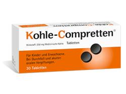 KOHLE Compretten Tabletten 30 St von Klinge Pharma GmbH