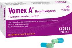 VOMEX A Retardkapseln 20 St von Klinge Pharma GmbH
