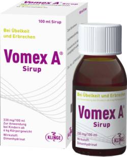 VOMEX A Sirup 100 ml von Klinge Pharma GmbH