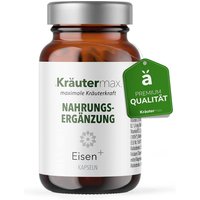 Kräutermax Eisen 30 mg plus Vitamine Kapseln von Kräutermax – Naturheilmittel seit 1890