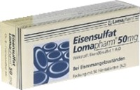 EISENSULFAT Lomapharm 50 mg Filmtabletten 100 St von LOMAPHARM GmbH