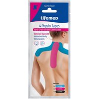 4 Lifemed Kinesiologie-Tapes für Schultern und Nacken von Lifemed