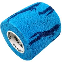 LisaCare Kohäsive Bandage 5cm - Pferde blau von LisaCare