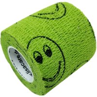 LisaCare Kohäsive Bandage 5cm - Smiley grün von LisaCare