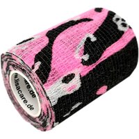 LisaCare selbsthaftende Bandage - Camo Rot - 7,5cm x 4,5m von LisaCare