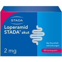 Loperamid STADA akut 2mg Hartkapseln bei akutem Durchfall von Loperamid STADA