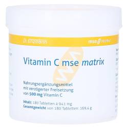"VITAMIN C MSE Matrix Tabletten 180 Stück" von "MSE Pharmazeutika GmbH"