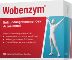WOBENZYM magensaftresistente Tabletten 100 St von MUCOS Pharma GmbH & Co. KG