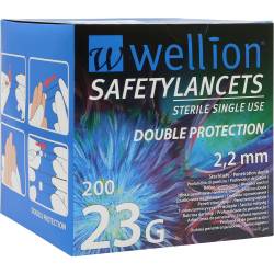 WELLION Safetylancets 23 G Sicherheitseinmallanz. von Med Trust GmbH