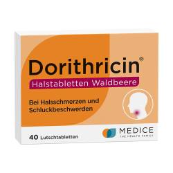 Dorithricin Waldbeere Lutschtabletten bei Halsschmerzen von Medice Arzneimittel Pütter GmbH & Co. KG