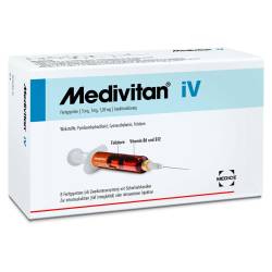 "MEDIVITAN iV Injektionslösung in Zweikammerspritze 8 Stück" von "Medice Arzneimittel Pütter GmbH & Co. KG"