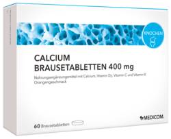CALCIUM BRAUSETABLETTEN 400 mg 60 St von Medicom Pharma GmbH