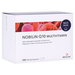 "NOBILIN Q10 Multivitamin Kapseln 120 Stück" von "Medicom Pharma GmbH"