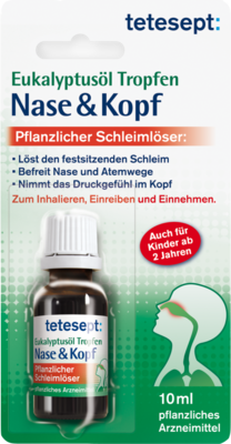TETESEPT Eukalyptus�l Tropfen Nase & Kopf 10 ml von Merz Consumer Care GmbH