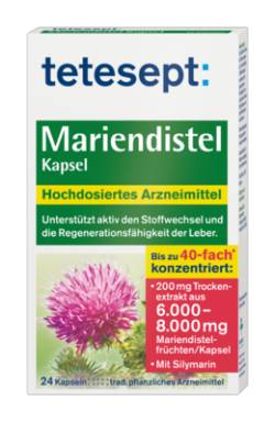 TETESEPT Mariendistel-Kapseln 24 St von Merz Consumer Care GmbH
