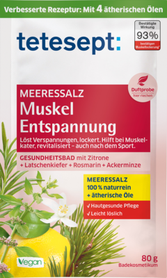 TETESEPT Meeressalz Muskel Entspannung 80 g von Merz Consumer Care GmbH