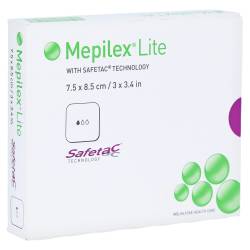MEPILEX Lite Schaumverband 7,5x8,5 cm steril 5 St Verband von Mölnlycke Health Care GmbH
