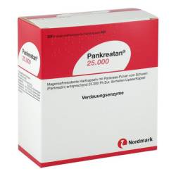 PANKREATAN 25.000 magensaftresistente Hartkapseln 200 St von NORDMARK Pharma GmbH