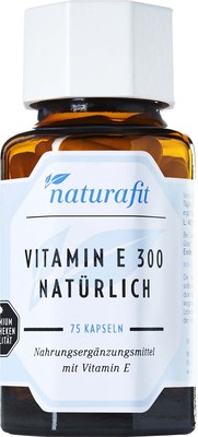 NATURAFIT Vitamin E 300 nat�rlich Kapseln 26.6 g von NaturaFit GmbH