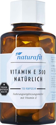 NATURAFIT Vitamin E 300 nat�rlich Kapseln 53.2 g von NaturaFit GmbH