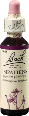 BACHBL�TEN Impatiens Tropfen 20 ml von Nelsons GmbH