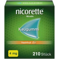 Nicorette Kaugummi 4 mg freshfruit von Nicorette