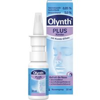 Olynth Plus 0,05 % / 5 % Nasenspray fÃ¼r Kinder von 2 bis 6 Jahre von Olynth