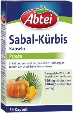 Abtei Sabal Kuerbis Kapseln von Omega Pharma Deutschland Gm