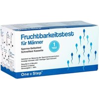 One+Step Fruchtbarkeitstest Sperma Test für Männer - Spermientest für zu Hause von One+Step