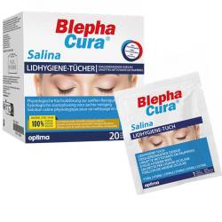 BlephaCura Salina LIDHYGIENE-TÜCHER von Optima Pharmazeutische GmbH