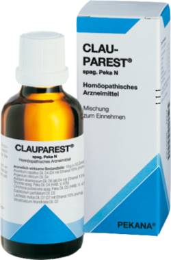 CLAUPAREST spag.Peka N Tropfen 100 ml von PEKANA Naturheilmittel GmbH