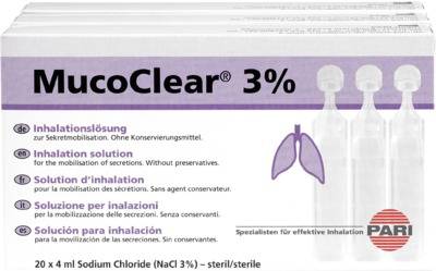 MUCOCLEAR 3% NaCl Inhalationslösung von Pari GmbH