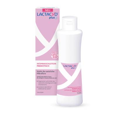 LACTACYD plus pr�biotisch Intimwaschlotion 250 ml von Perrigo Deutschland GmbH