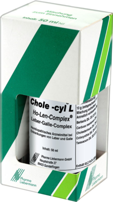CHOLE-CYL L Ho-Len-Complex Tropfen 50 ml von Pharma Liebermann GmbH