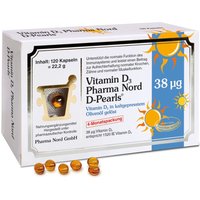 Vitamin D3 Pharma Nord D-Pearls® 38 µg von Pharma Nord