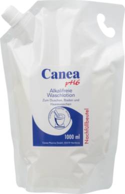 CANEA pH6 alkalifreie Waschlotion Nachf�llbeutel 1000 ml von Pharma Peter GmbH