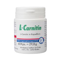 "L-CARNITIN KAPSELN 60 Stück" von "Pharma Peter GmbH"