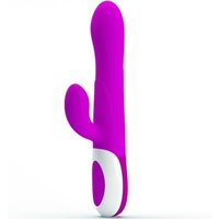 Rabbitvibrator Dempsey mit Aufblas-Funktion | 7 Vibrationsmodi | Pretty Love von Pretty Love